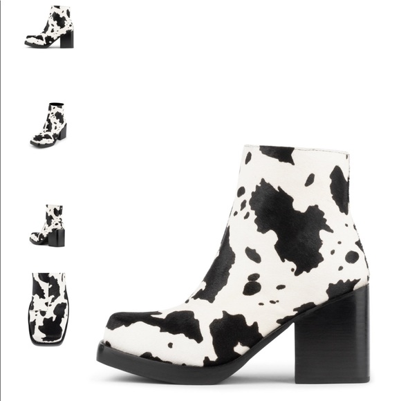 Jeffrey Campbell Shoes - ISO JEFFREY CAMPBELL BLUNT F COW PRINT BOOT SIZE 8